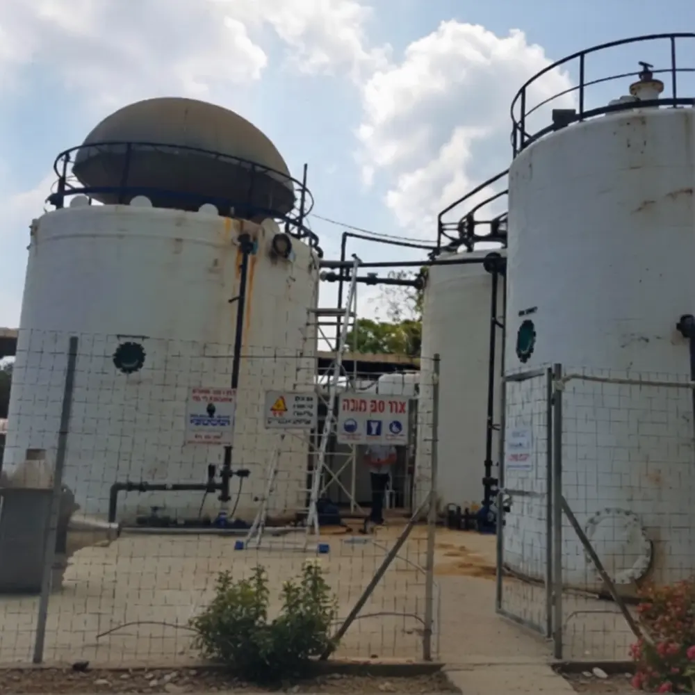 SGTech industrial waste treatment plant